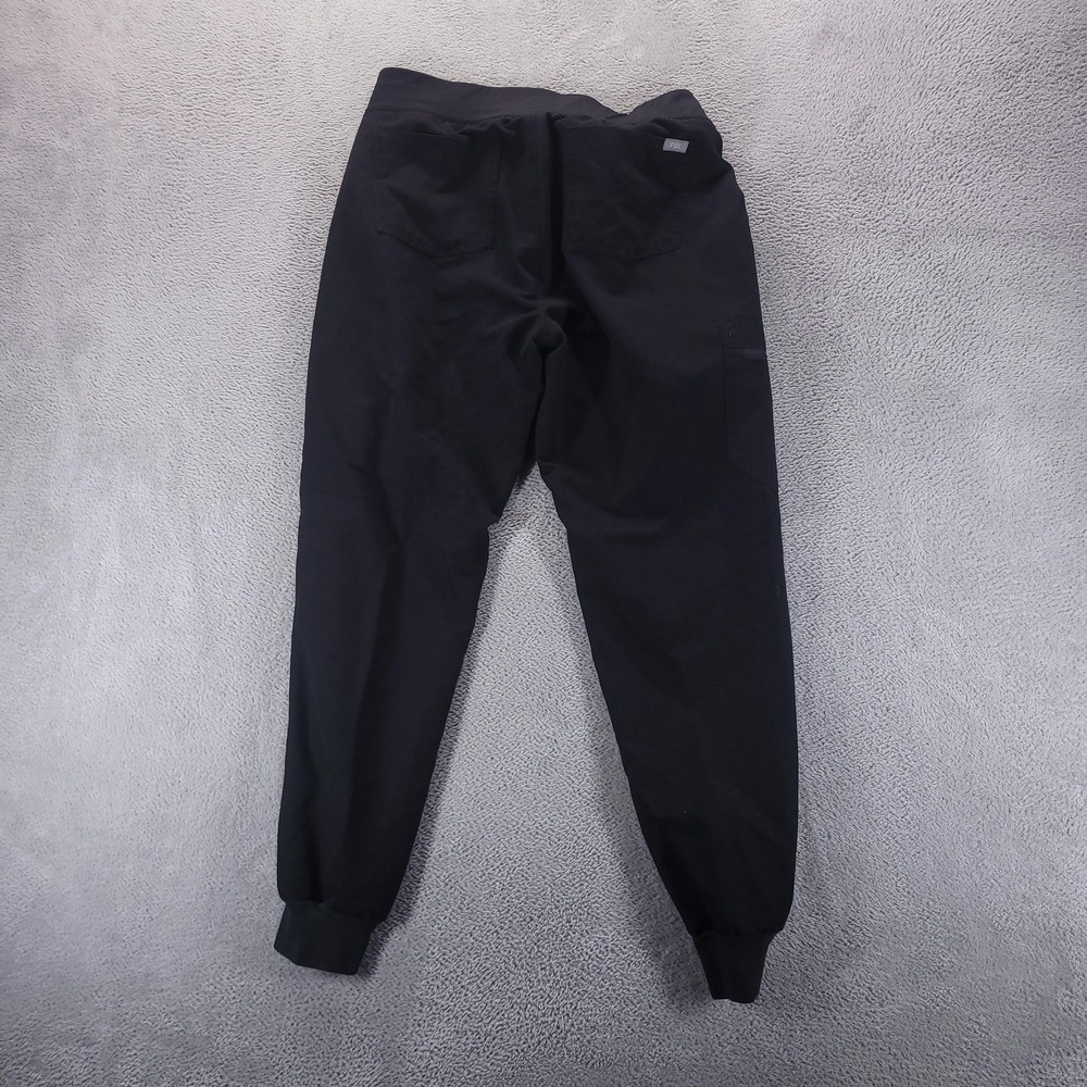 FIGS Pants Womens M Black Technical‎ Collection Zamora 2.0 Jogger Scrubs - Picture 2 of 9
